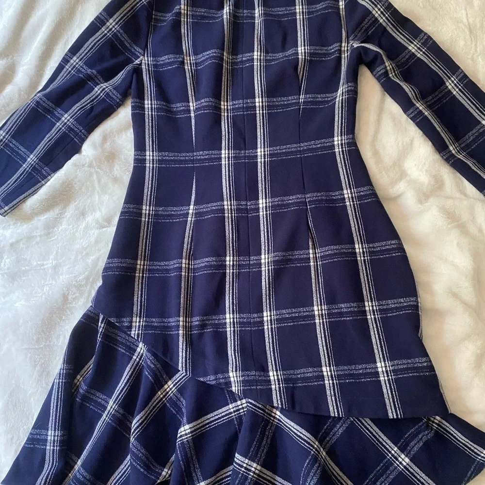 Shoshanna Plaid Shift Dress - 2 - Picture 15 of 16